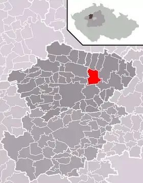 Localisation de Hobšovice