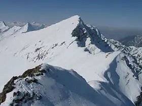 Vue du Plattberg depuis le Pfuitjöchl.