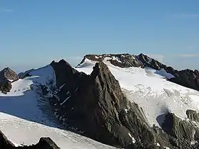 Hochvernagtspitze depuis le Fluchtkogel au sud.