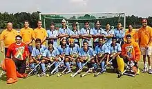Indian hockey team in early 2000s