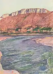 Der Salève im HerbstFerdinand Hodler, 1891.