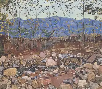 Ruisseau dans la forêt de Leissingen (1904), Kunsthaus de Zurich.