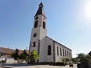 Église protestante,rue de la Wantzenau.