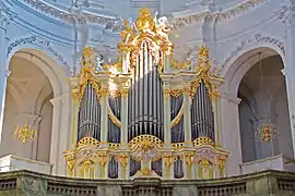 Orgue de Johann Gottfried Silbermann.