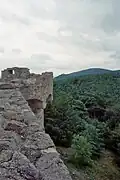 Vue du chemin de ronde.