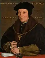 Sir Brian Tuke 1528, Washington