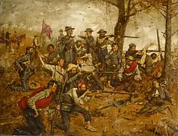 Holding the Line at All Hazards, 1882, Birmingham Museum of Art