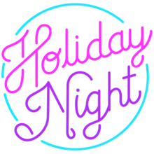Description de l'image Holiday Night logo.png.