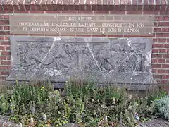 Bas-relief, provenant de l'église de La-Haut.