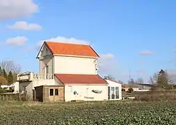 L'ancienne gare du Vélu-Bertincourt à Saint-Quentin