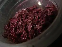 Acide tartrique brut issu du raisin