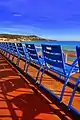 Les chaises Bleues de la Prom'.