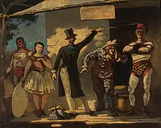 Les Jongleurs (Parade), 1860-1865Palais du Belvédère (Vienne)