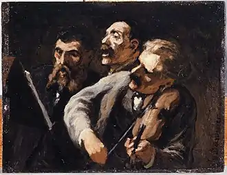 Trio d'amateurs, 1863-1867Petit Palais, Paris