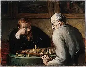 Les Joueurs d'échecs (1863), Paris, Petit Palais.