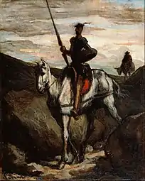Don Quichotte dans la montagne, vers 1850Musée d'Art Bridgestone, Tokyo