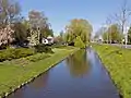 Hoofddorp, le canal à Ter Veenlaan.