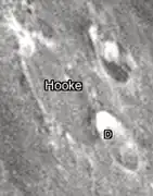 Cratère lunaire Hooke.
