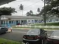 Côté gauche de l’hôpital laquitinie à Douala au Cameroun