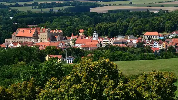 Horšovský Týn : vue générale.