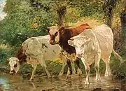 Les Vaches, vers 1915, huile sur toile, 129.9 x 183.3 cm, Musée des beaux-arts du Canada