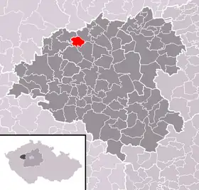 Localisation de Hořesedly