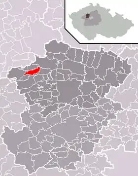 Localisation de Hořešovice