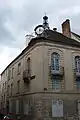 Hôtel de ville, rue de Beauvais à l'angle de la rue Vieille de Paris, remanié au XVIIIe siècle.