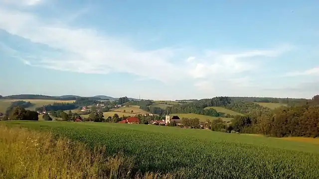 Horní Čermná : panorama.