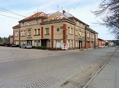 Horní Bříza : rue Tovární.