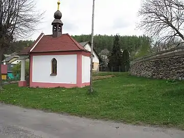 Chapelle à Horní Lhota.