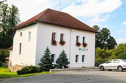 Horní Sloupnice : la mairie.