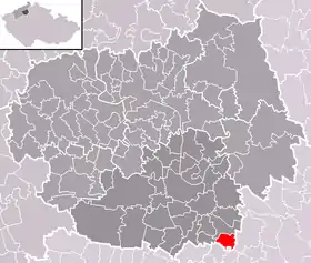 Localisation de Horní Beřkovice