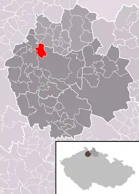 Localisation de Horní Libchava