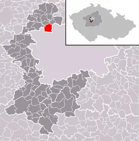 Localisation de Horoměřice