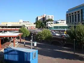 Photographie représentant une partie du Horseshoe Bridge, de nos jours.