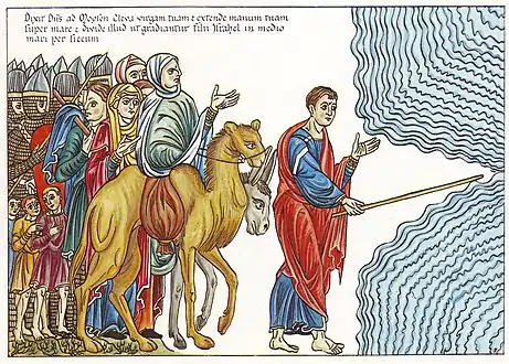 Moïse et la traversée de la Mer rouge