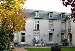 Hôtel de Marle côté jardin.