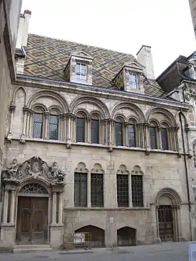 Hôtel particulier d'Aubriot à Dijon (Côte-d'Or).