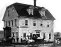 L'hôtel Exchange de Florenceville, en 1910.