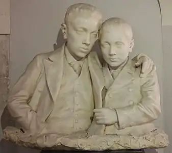 Double portrait d'Henri et Marcel Desfours (1908), musée des Beaux-Arts de Béziers.