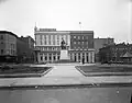 L'Hôtel Saint-Roch était situé sur le site de la Bibliothèque Gabrielle-Roy de 1914 jusqu'en 1974