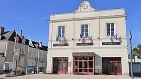 L'Hôtel de Ville des Hauts-d'Anjou à Châteauneuf-sur-Sarthe.