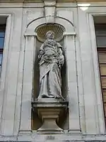 Statue allégorique de L’Agriculture.