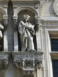 Guillaume Budé, Paris, hôtel de ville.