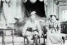 Julienne Mathieu et Segundo de Chomón, dans Hôtel électrique (1908)
