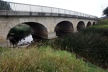 Pont sur le Drugeon à Houtaud.