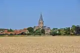 Le village et l'église