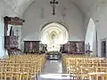 Intérieur de l'église.