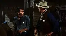 John Wayne et Dean Martin